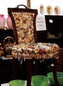 Chair Jewelry Display
