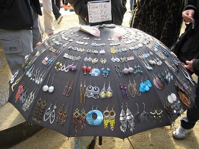 Ubrella Jewelry Display